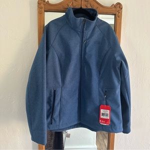 Woman’s blue the north face jacket